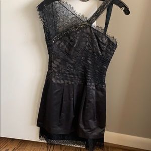 BCBG Black Lace Cocktail Dress